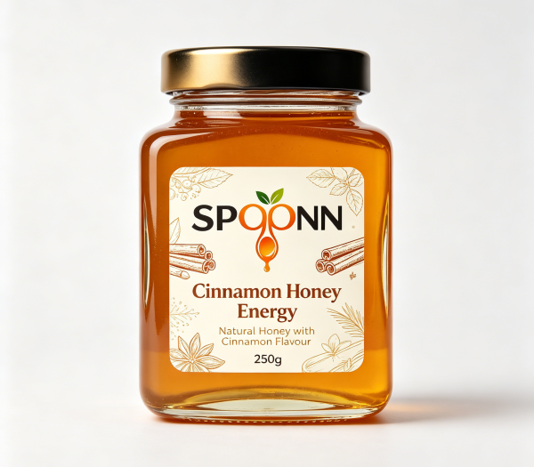 Product Image Generation (4) Cinnamon Honey Energy